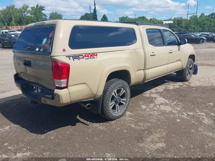 2016 Toyota Tacoma VIN 5TFDZ5BN5GX009579 IAAI salvage auction — LEFT SIDE, Salvage Title, sold $1,650 on 2026-07-24 (photo 4)