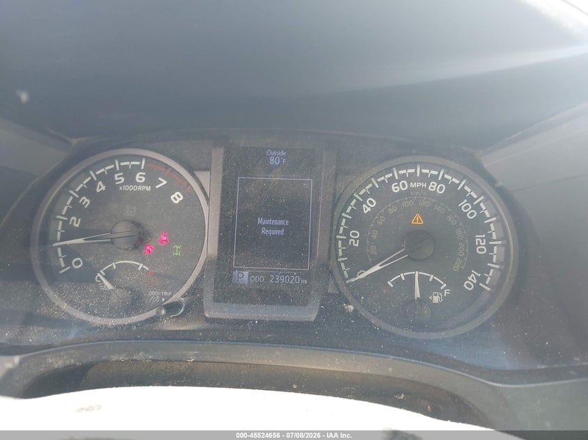 2016 Toyota Tacoma VIN 5TFDZ5BN5GX009579 IAAI salvage auction — LEFT SIDE, Salvage Title, sold $1,650 on 2026-07-24 (photo 7)