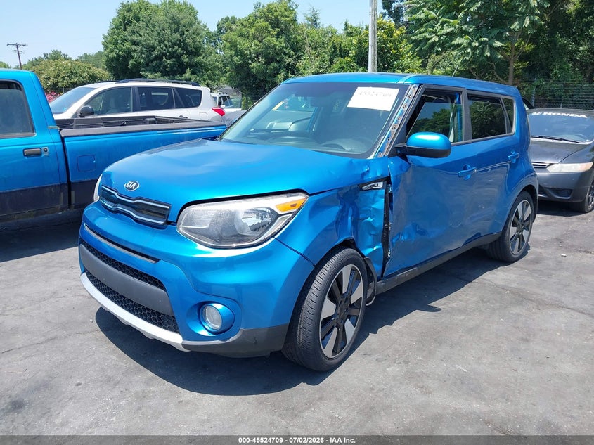 2018 Kia Soul VIN KNDJP3A57J7587012 IAAI salvage auction — ROLLOVER, Salvage (North Carolina), sold $975 on 2026-07-31 (photo 2)