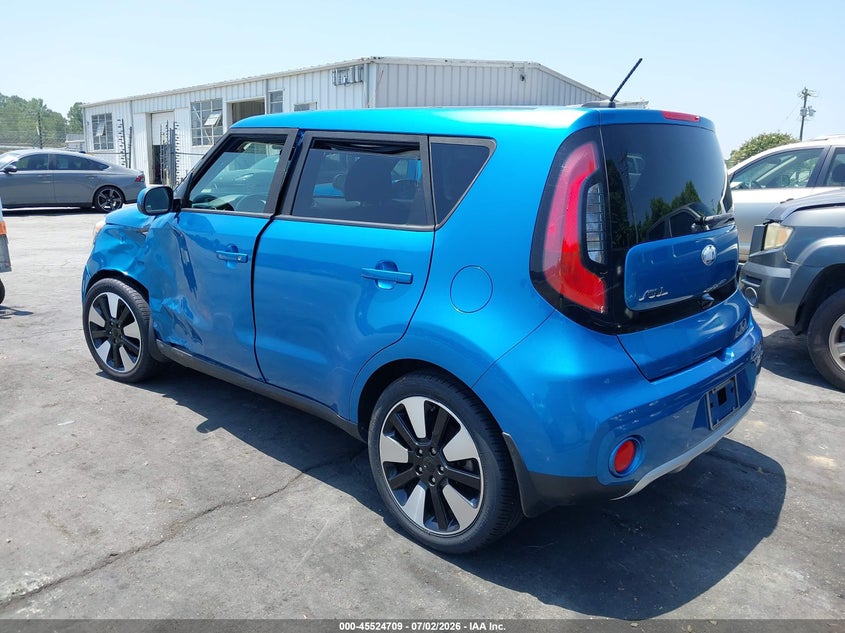 2018 Kia Soul VIN KNDJP3A57J7587012 IAAI salvage auction — ROLLOVER, Salvage (North Carolina), sold $975 on 2026-07-31 (photo 3)