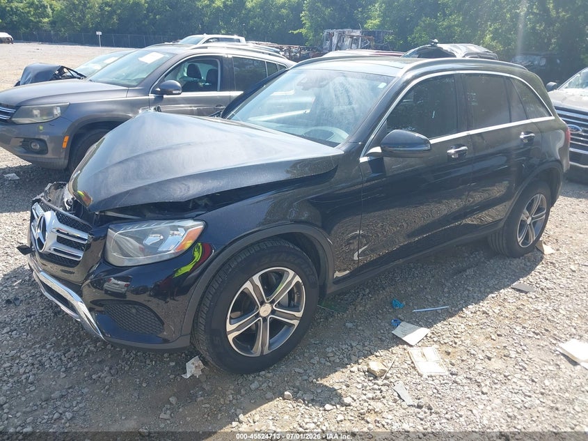 2016 Mercedes-benz Glc VIN WDC0G4KB8GF052074 IAAI salvage auction — FRONT END, Salvage (Tennessee), sold $3,600 on 2026-07-16 (photo 2)