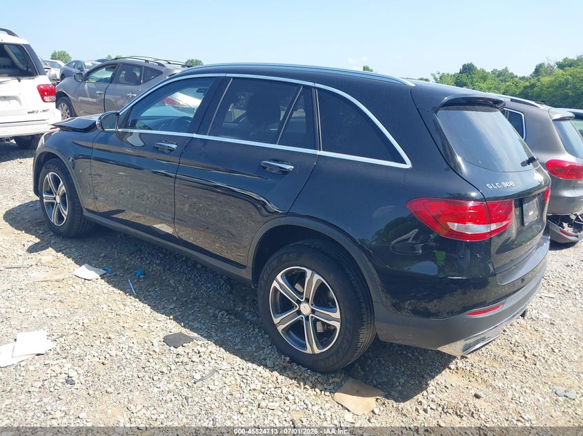 2016 Mercedes-benz Glc VIN WDC0G4KB8GF052074 IAAI salvage auction — FRONT END, Salvage (Tennessee), sold $3,600 on 2026-07-16 (photo 3)