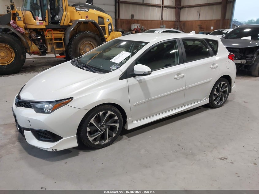2017 Toyota Corolla VIN JTNKARJE9HJ551419 IAAI salvage auction — RIGHT FRONT, Mv-907A (New York), sold $3,475 on 2026-07-29 (photo 2)