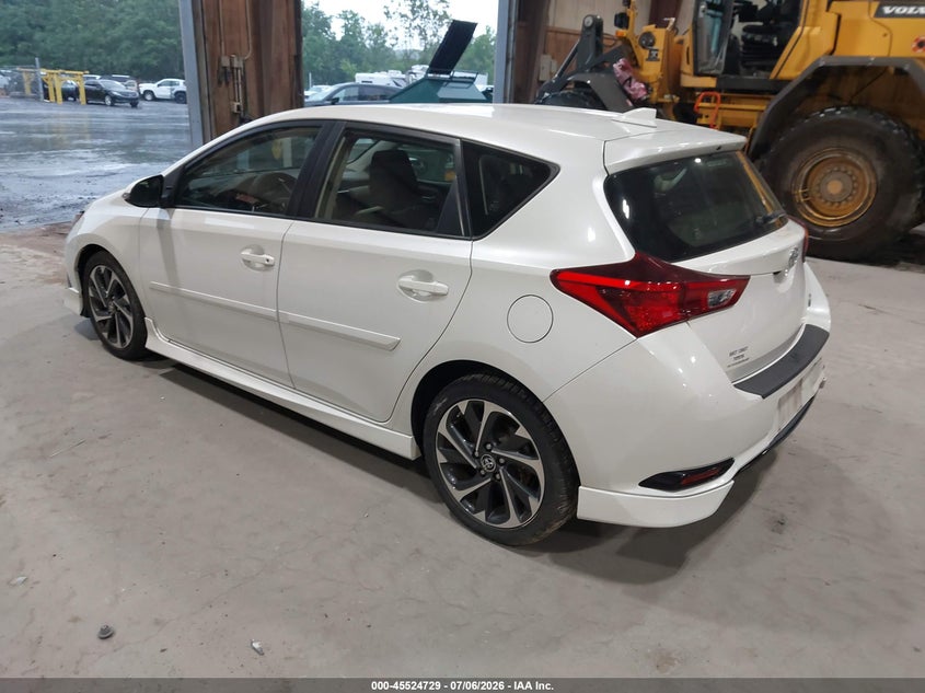 2017 Toyota Corolla VIN JTNKARJE9HJ551419 IAAI salvage auction — RIGHT FRONT, Mv-907A (New York), sold $3,475 on 2026-07-29 (photo 3)