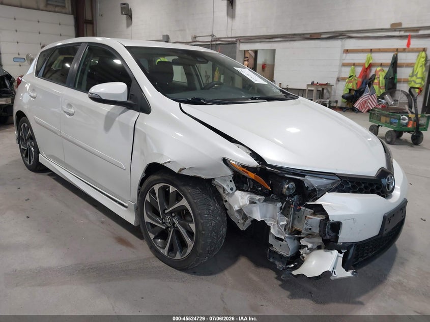 2017 Toyota Corolla VIN JTNKARJE9HJ551419 IAAI salvage auction — RIGHT FRONT, Mv-907A (New York), sold $3,475 on 2026-07-29 (photo 6)