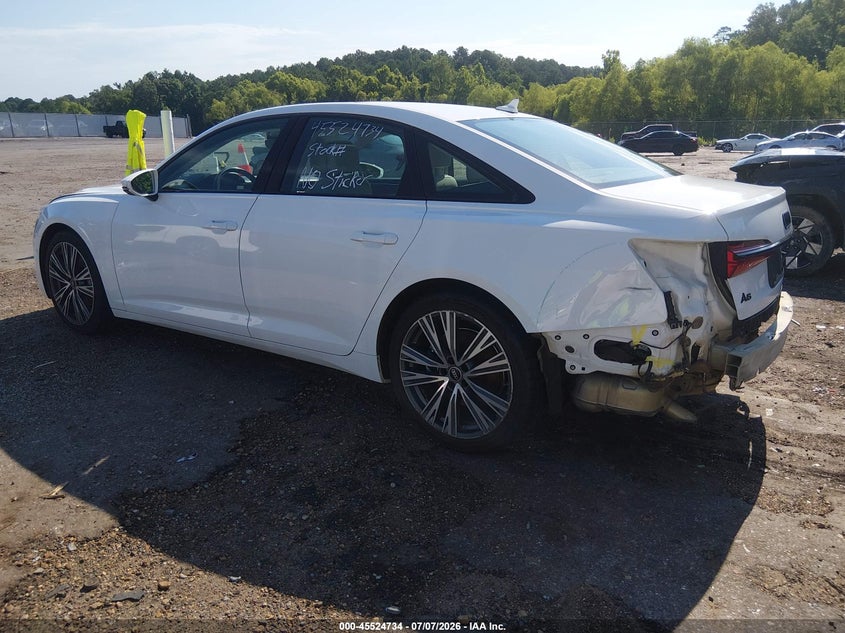 2022 Audi A6 VIN WAUE3BF27NN014230 IAAI salvage auction — REAR END, Salvage (Mississippi), sold $8,100 on 2026-08-02 (photo 3)