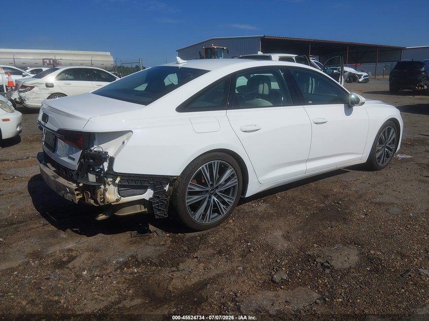 2022 Audi A6 VIN WAUE3BF27NN014230 IAAI salvage auction — REAR END, Salvage (Mississippi), sold $8,100 on 2026-08-02 (photo 4)