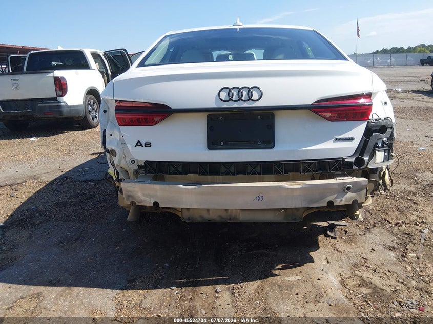2022 Audi A6 VIN WAUE3BF27NN014230 IAAI salvage auction — REAR END, Salvage (Mississippi), sold $8,100 on 2026-08-02 (photo 6)