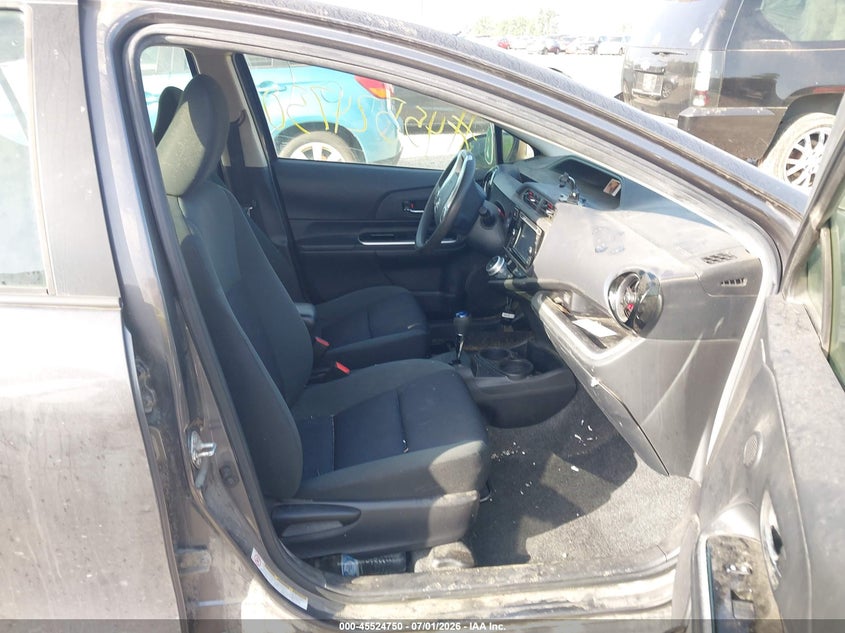 2015 Toyota Prius c VIN JTDKDTB30F1098374 IAAI salvage auction — FRONT END, Salvage (Ohio), sold $950 on 2026-07-29 (photo 5)