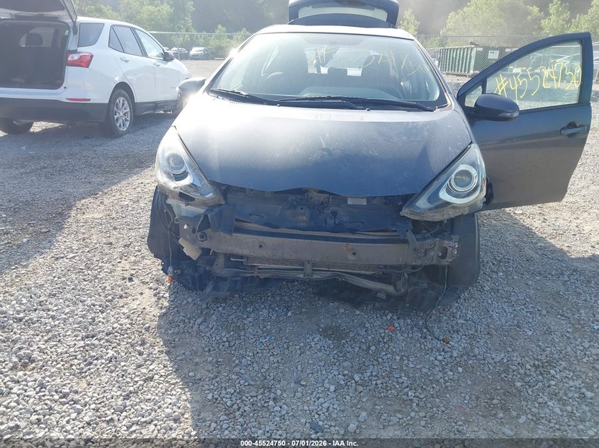 2015 Toyota Prius c VIN JTDKDTB30F1098374 IAAI salvage auction — FRONT END, Salvage (Ohio), sold $950 on 2026-07-29 (photo 6)