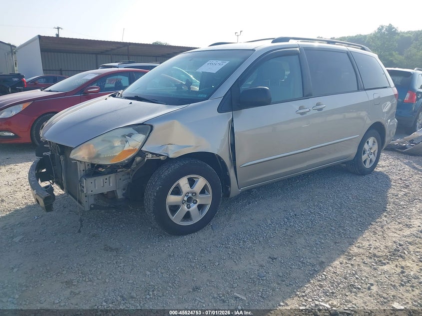 2005 Toyota Sienna VIN 5TDZA23C15S241026 IAAI salvage auction — FRONT END, Salvage (Ohio), sold $525 on 2026-07-23 (photo 2)
