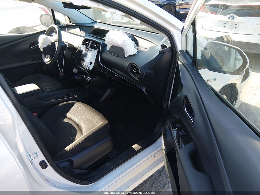 2019 Toyota Prius VIN JTDKARFU4K3074284 IAAI salvage auction — FRONT END, Salvage (California), sold $2,250 on 2026-07-29 (photo 5)