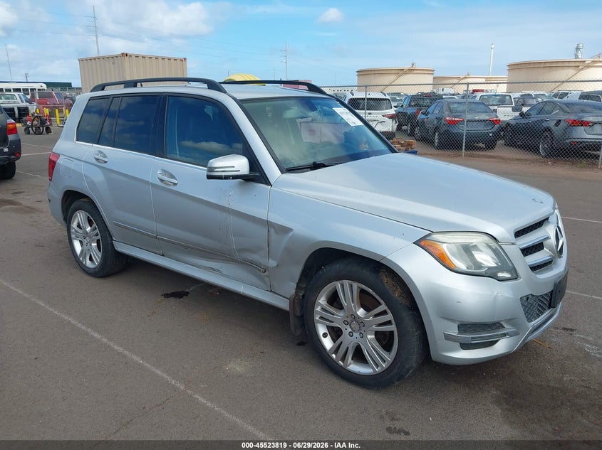 2015 Mercedes-benz Glk-klasse VIN WDCGG5HB2FG345506 IAAI salvage auction — NORMAL WEAR, Clear (Hawaii), sold $1,425 on 2026-07-14 (photo 1)