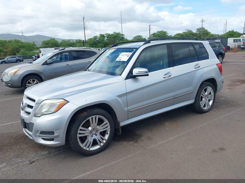 2015 Mercedes-benz Glk-klasse VIN WDCGG5HB2FG345506 IAAI salvage auction — NORMAL WEAR, Clear (Hawaii), sold $1,425 on 2026-07-14 (photo 2)