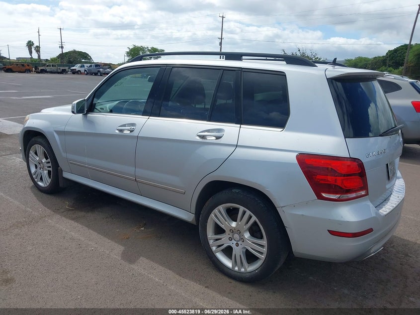 2015 Mercedes-benz Glk-klasse VIN WDCGG5HB2FG345506 IAAI salvage auction — NORMAL WEAR, Clear (Hawaii), sold $1,425 on 2026-07-14 (photo 3)