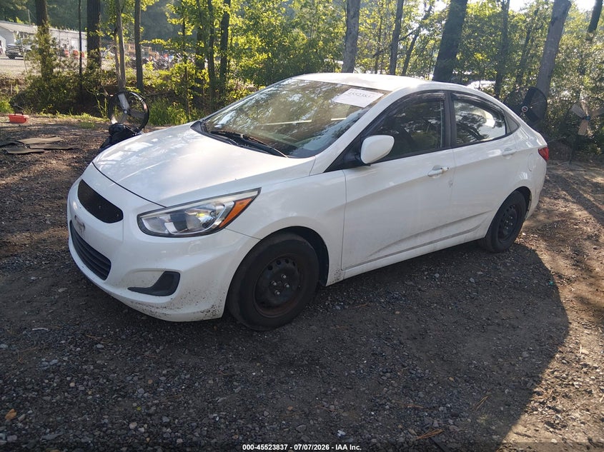 2015 Hyundai Accent VIN KMHCT4AE7FU857189 IAAI salvage auction — NORMAL WEAR, Clear (Virginia), sold $175 on 2026-07-28 (photo 2)