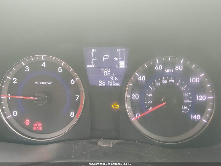 2015 Hyundai Accent VIN KMHCT4AE7FU857189 IAAI salvage auction — NORMAL WEAR, Clear (Virginia), sold $175 on 2026-07-28 (photo 7)