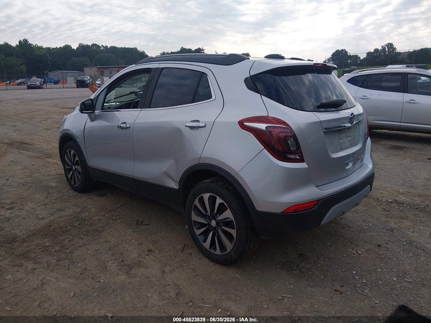2020 Buick Encore VIN KL4CJCSB9LB035469 IAAI salvage auction — NORMAL WEAR, Clear (Tennessee), sold $675 on 2026-07-29 (photo 3)