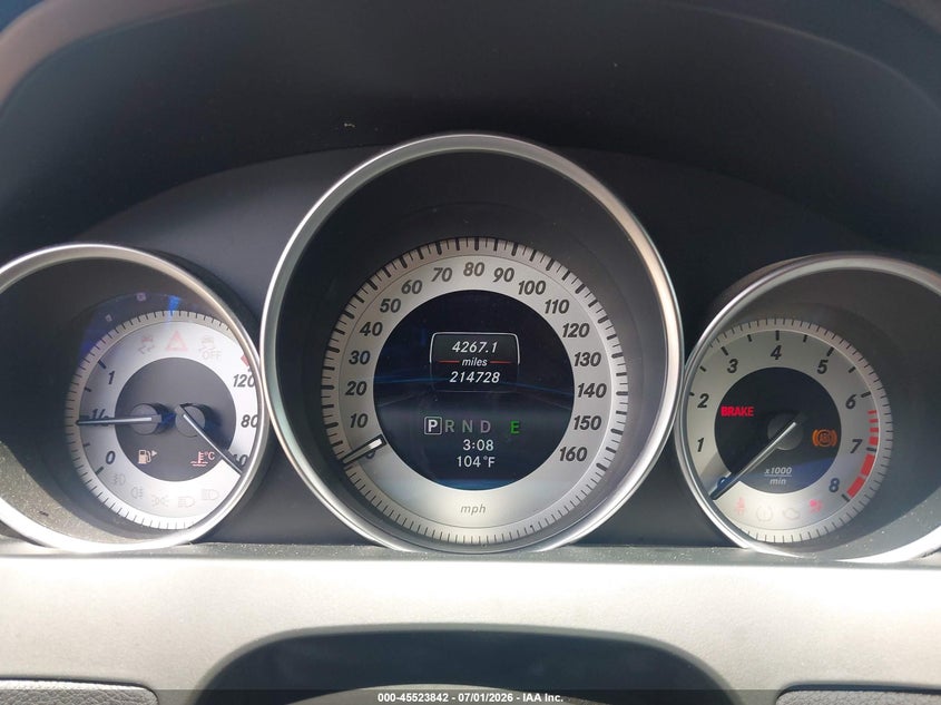 2014 Mercedes-benz C-klasse VIN WDDGF4HB9EA938113 IAAI salvage auction — NORMAL WEAR, Original (Texas), sold $1,375 on 2026-07-29 (photo 7)