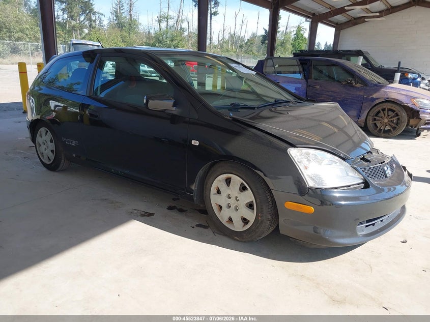 2002 Honda Civic VIN SHHEP33642U307094 IAAI salvage auction — FRONT END, Bill Of Sale (Washington), sold $325 on 2026-07-22 (photo 1)
