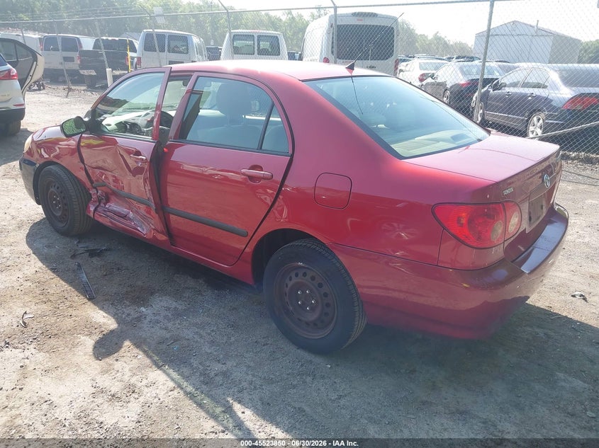 2007 Toyota Corolla VIN JTDBR32E070120612 IAAI salvage auction — LEFT SIDE, Clear (Maryland), sold $1,400 on 2026-07-14 (photo 3)