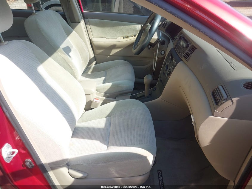 2007 Toyota Corolla VIN JTDBR32E070120612 IAAI salvage auction — LEFT SIDE, Clear (Maryland), sold $1,400 on 2026-07-14 (photo 5)