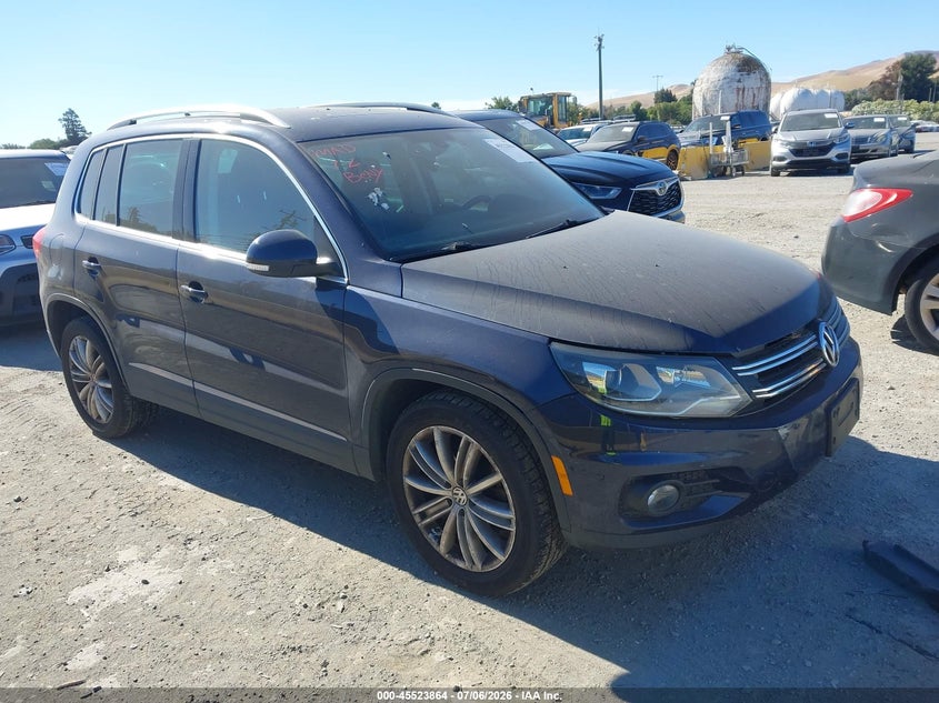 2016 Volkswagen Tiguan VIN WVGBV7AX1GW578254 IAAI salvage auction — NORMAL WEAR, Clear-Dealer Only (Oregon), sold $1,850 on 2026-07-16 (photo 1)