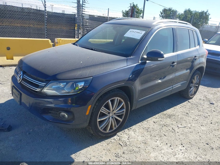 2016 Volkswagen Tiguan VIN WVGBV7AX1GW578254 IAAI salvage auction — NORMAL WEAR, Clear-Dealer Only (Oregon), sold $1,850 on 2026-07-16 (photo 2)