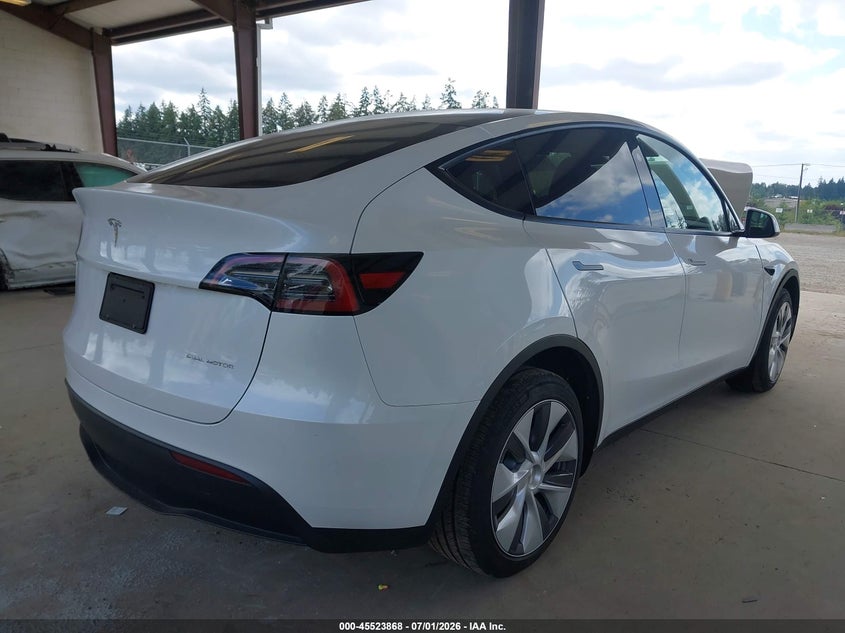 2023 Tesla Model y VIN 7SAYGDEE9PF909816 IAAI salvage auction — FRONT END, Bill Of Sale (Washington), sold $10,300 on 2026-07-23 (photo 4)