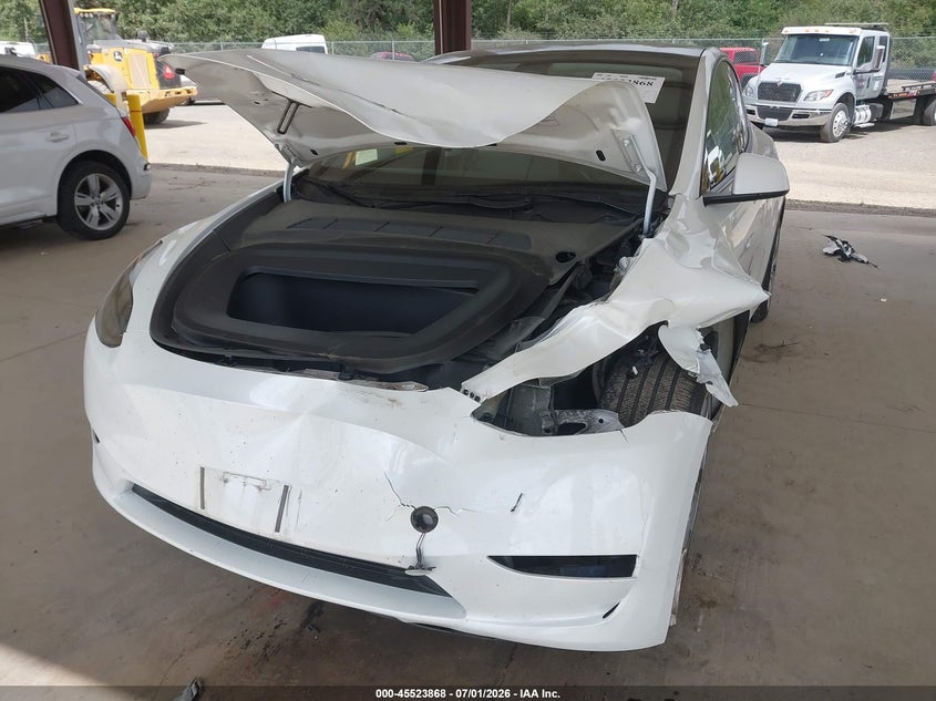 2023 Tesla Model y VIN 7SAYGDEE9PF909816 IAAI salvage auction — FRONT END, Bill Of Sale (Washington), sold $10,300 on 2026-07-23 (photo 6)