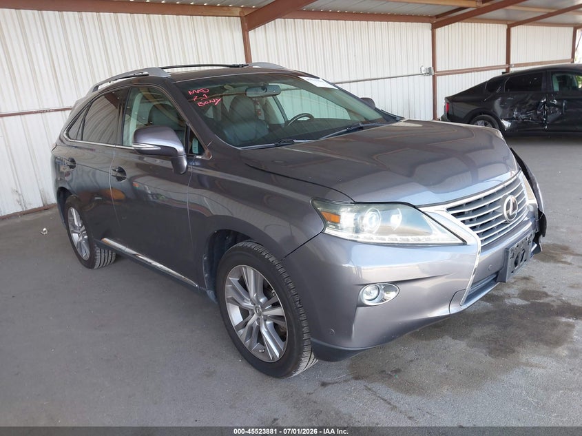 2015 Lexus Rx VIN 2T2BK1BA7FC294148 IAAI salvage auction — LEFT FRONT, Salvage (California), sold $5,400 on 2026-07-29 (photo 1)