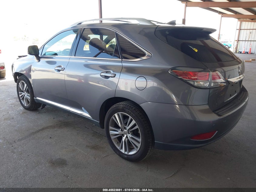 2015 Lexus Rx VIN 2T2BK1BA7FC294148 IAAI salvage auction — LEFT FRONT, Salvage (California), sold $5,400 on 2026-07-29 (photo 3)