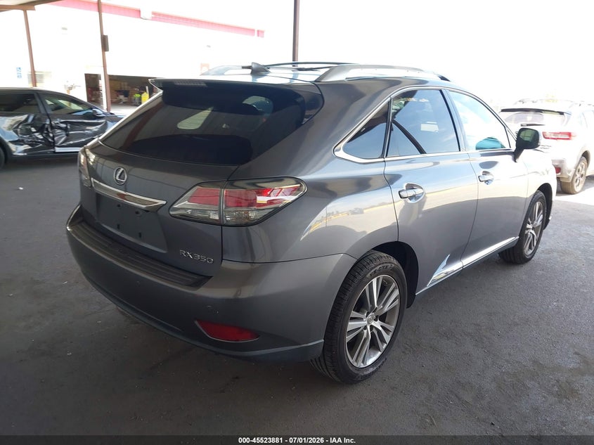 2015 Lexus Rx VIN 2T2BK1BA7FC294148 IAAI salvage auction — LEFT FRONT, Salvage (California), sold $5,400 on 2026-07-29 (photo 4)