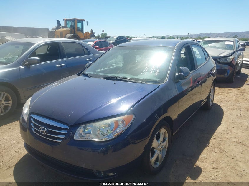 2010 Hyundai Elantra VIN KMHDU4AD8AU908183 IAAI salvage auction — NORMAL WEAR, Clear (Illinois), sold $750 on 2026-07-07 (photo 2)