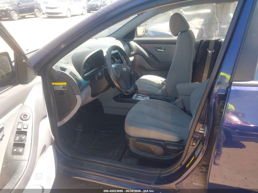 2010 Hyundai Elantra VIN KMHDU4AD8AU908183 IAAI salvage auction — NORMAL WEAR, Clear (Illinois), sold $750 on 2026-07-07 (photo 5)