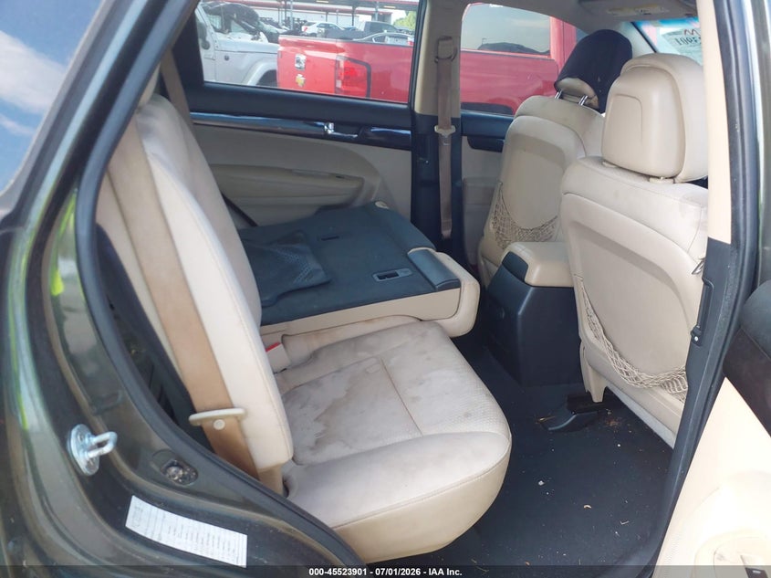 2012 Kia Sorento VIN 5XYKTDA26CG224640 IAAI salvage auction — NORMAL WEAR, Clear (Louisiana), sold $1,300 on 2026-07-14 (photo 8)