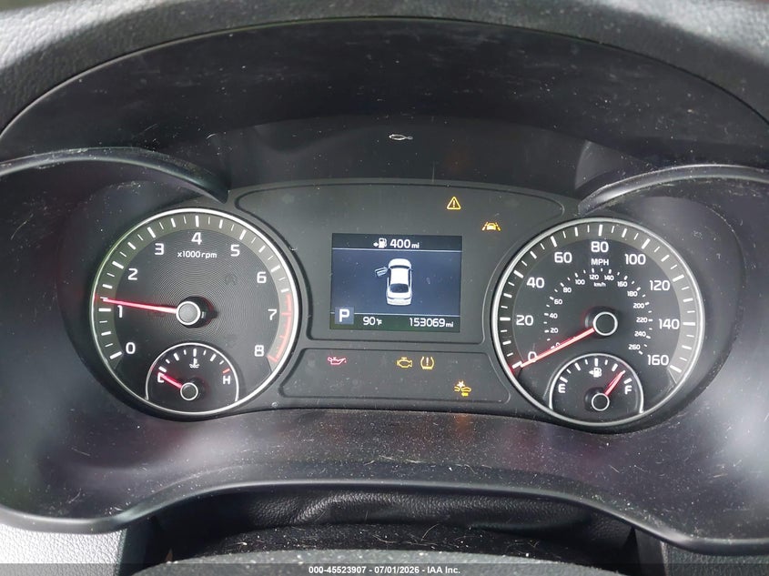 2019 Kia Optima VIN 5XXGT4L35KG348557 IAAI salvage auction — NORMAL WEAR, Clear (Florida), sold $850 on 2026-07-21 (photo 7)