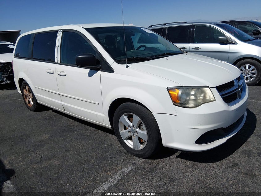 2013 Dodge Caravan VIN 2C4RDGBG1DR723219 IAAI salvage auction — NORMAL WEAR, Clear (Nevada), sold $325 on 2026-07-24 (photo 1)