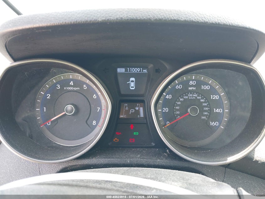 2016 Hyundai Elantra VIN KMHD35LH0GU262736 IAAI salvage auction — NORMAL WEAR, Clear (Maryland), sold $700 on 2026-07-23 (photo 7)