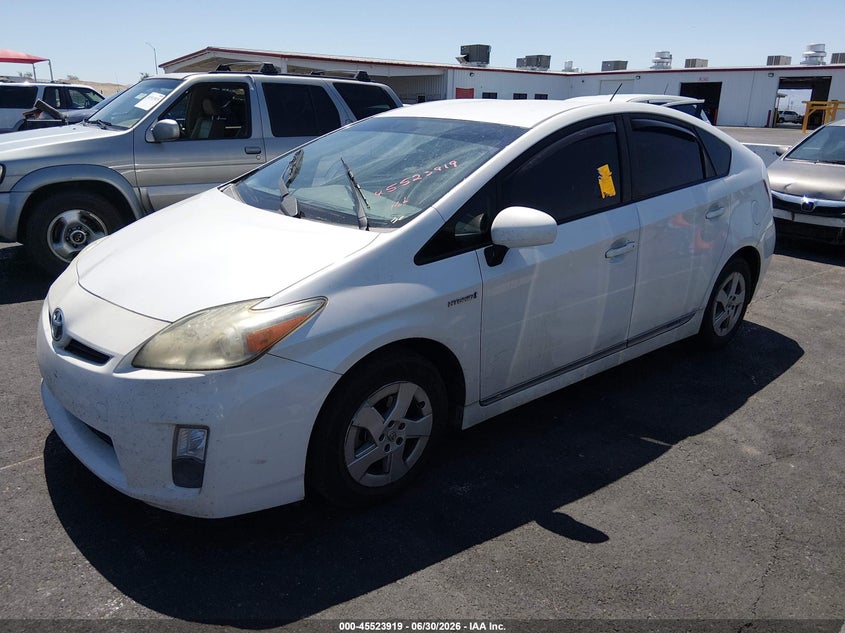 2011 Toyota Prius VIN JTDKN3DU4B0302287 IAAI salvage auction — NORMAL WEAR, Clear (Nevada), sold $2,050 on 2026-07-10 (photo 2)