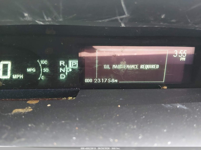 2011 Toyota Prius VIN JTDKN3DU4B0302287 IAAI salvage auction — NORMAL WEAR, Clear (Nevada), sold $2,050 on 2026-07-10 (photo 7)