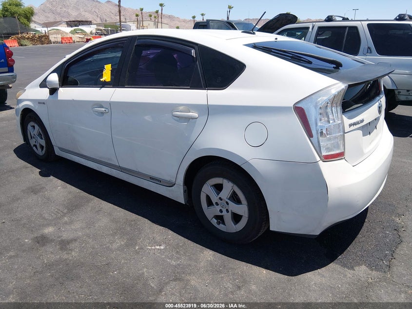 2011 Toyota Prius VIN JTDKN3DU4B0302287 IAAI salvage auction — NORMAL WEAR, Clear (Nevada), sold $2,050 on 2026-07-10 (photo 3)