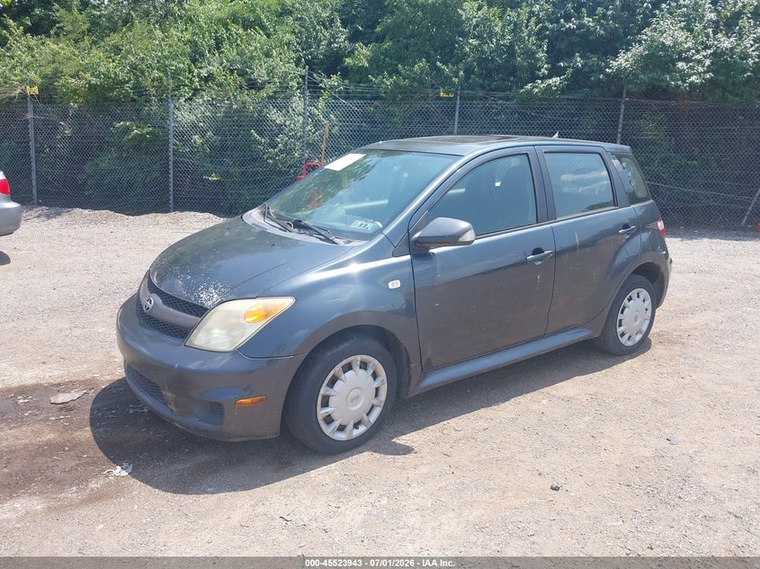 2006 Scion Xa VIN JTKKT624460160905 IAAI salvage auction — NORMAL WEAR, Clear (Pennsylvania), sold $275 on 2026-07-10 (photo 2)