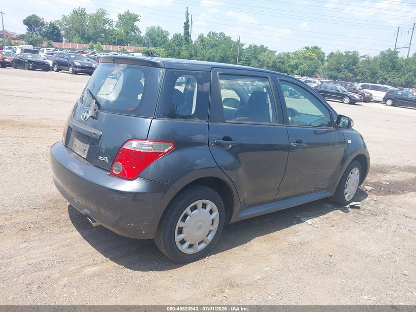 2006 Scion Xa VIN JTKKT624460160905 IAAI salvage auction — NORMAL WEAR, Clear (Pennsylvania), sold $275 on 2026-07-10 (photo 4)