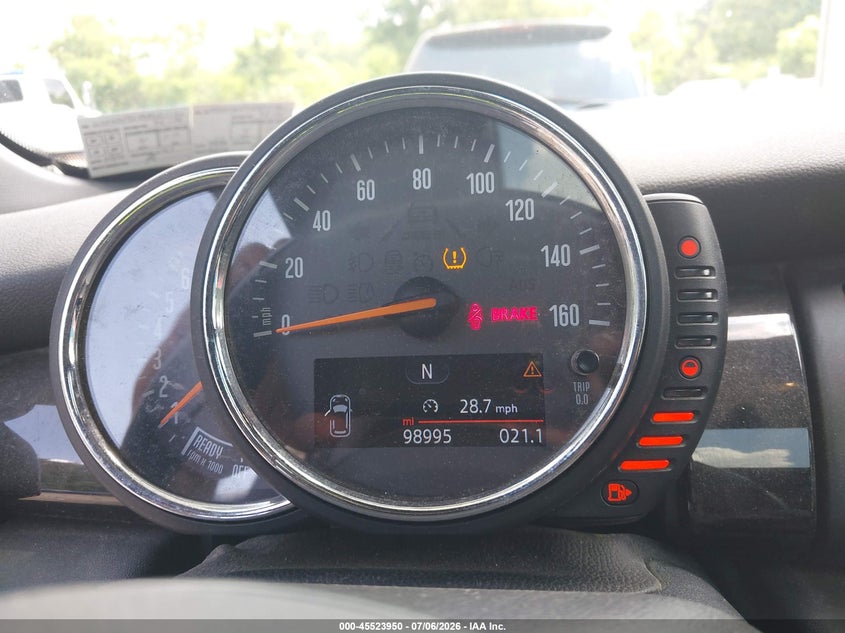 2017 Mini Hard top VIN WMWXP5C59H3B15740 IAAI salvage auction — NORMAL WEAR, Salvage Title, sold $2,350 on 2026-07-21 (photo 7)