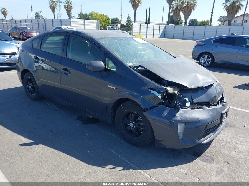 2014 Toyota Prius VIN JTDKN3DU1E0361365 IAAI salvage auction — FRONT END, Salvage (California), sold $1,800 on 2026-07-14 (photo 1)