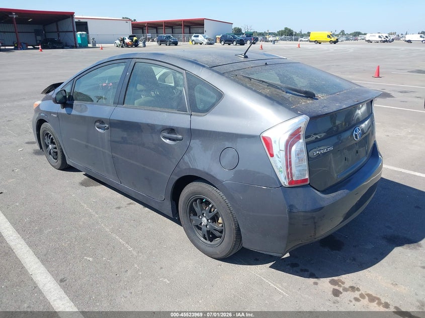 2014 Toyota Prius VIN JTDKN3DU1E0361365 IAAI salvage auction — FRONT END, Salvage (California), sold $1,800 on 2026-07-14 (photo 3)