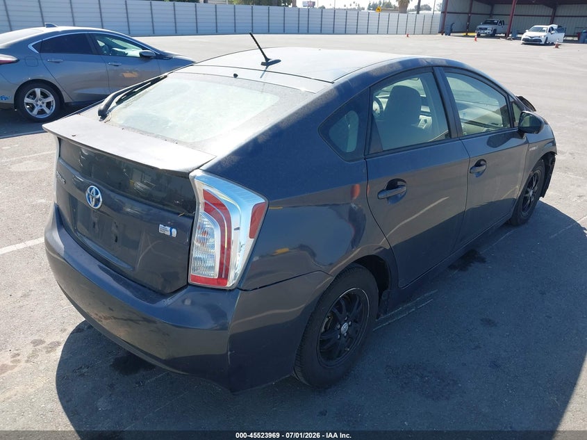 2014 Toyota Prius VIN JTDKN3DU1E0361365 IAAI salvage auction — FRONT END, Salvage (California), sold $1,800 on 2026-07-14 (photo 4)