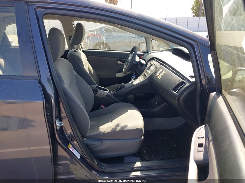 2014 Toyota Prius VIN JTDKN3DU1E0361365 IAAI salvage auction — FRONT END, Salvage (California), sold $1,800 on 2026-07-14 (photo 5)