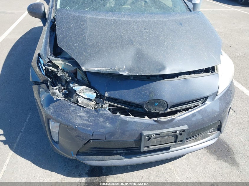 2014 Toyota Prius VIN JTDKN3DU1E0361365 IAAI salvage auction — FRONT END, Salvage (California), sold $1,800 on 2026-07-14 (photo 6)